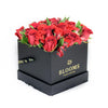 Red box rose set. New Jersey flower delivery. New Jersey Blooms