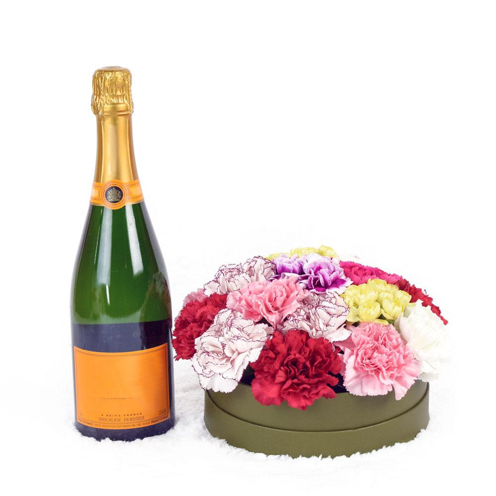 Simple Surprise Flowers &amp; Champagne Gift - Blooms New Jersey - New Jersey delivery