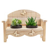 Succulent Greenhouse Garden Bench - New Jersey Plant Gifts - New Jersey Blooms