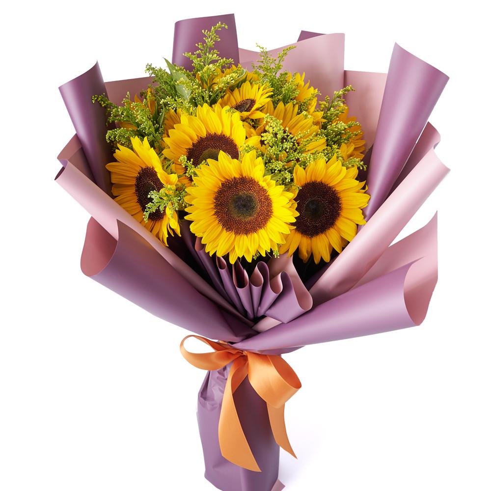 Summer Glory Sunflower Bouquet - New Jersey Blooms - USA flower delivery