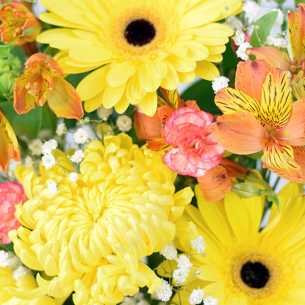 Sunrise Mixed Floral Arrangement - New Jersey Blooms - New Jersey Flower Delivery