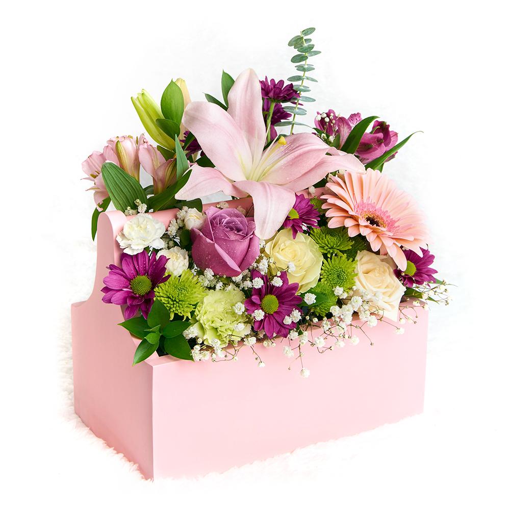 Think Pink!  Flowers bouquet gift, Flower arrangements, Luxury flowers