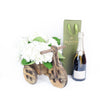 Tuscan Countryside Flowers & Champagne Gift - New Jersey Blooms - New Jersey Flower Delivery