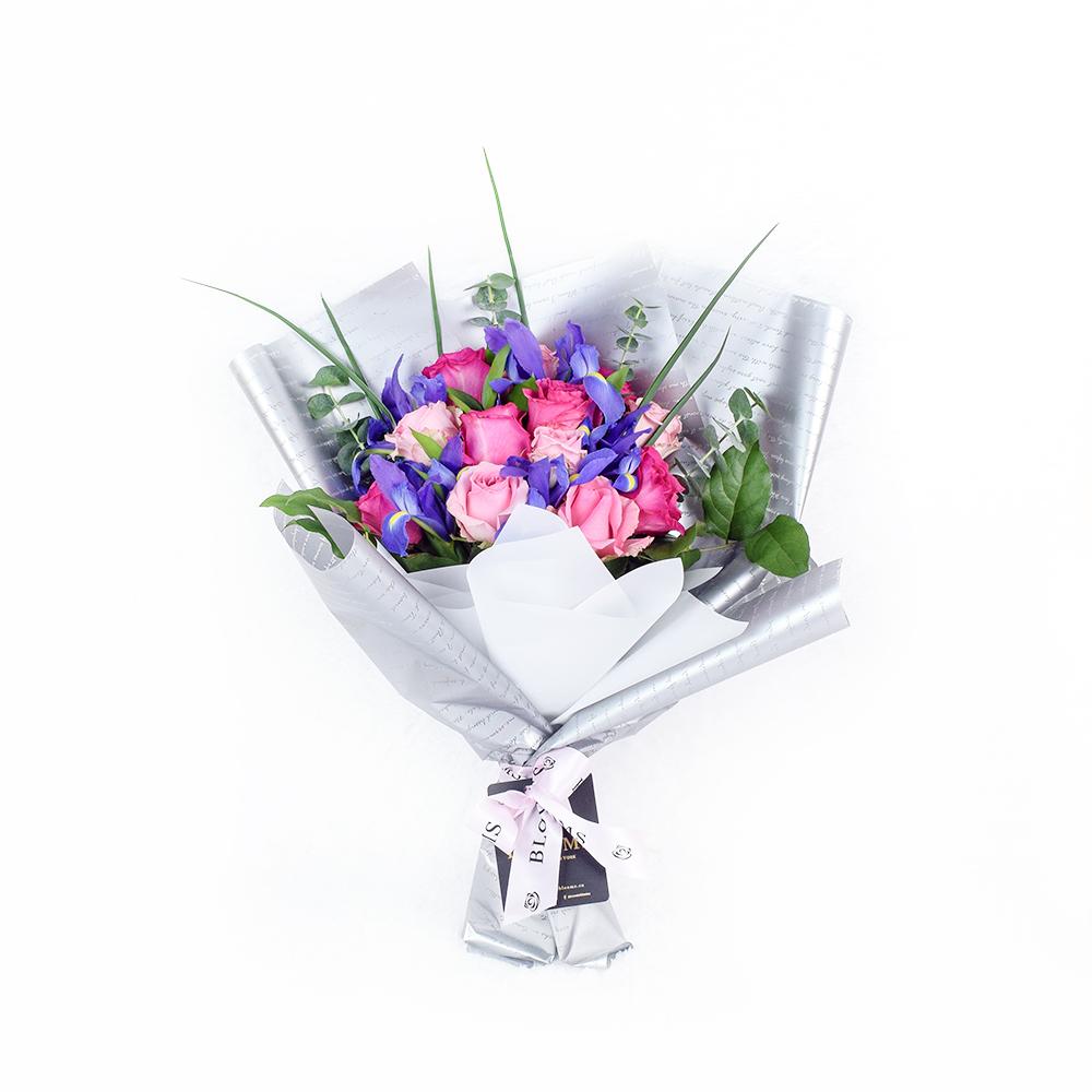 Mixed Bouquet of pink and purple flowers - New Jersey Blooms - New Jersey Flower Delivery