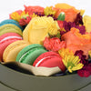 Vintage Rainbow Floral Gourmet Box Set - New Jersey Blooms - New Jersey Flower Delivery