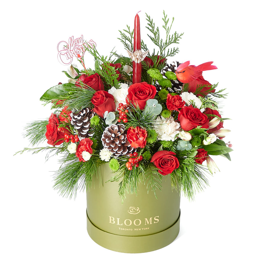 Holiday Mixed Floral Arrangement – Holiday Flowers – Toronto delivery -  Blooms New Jersey